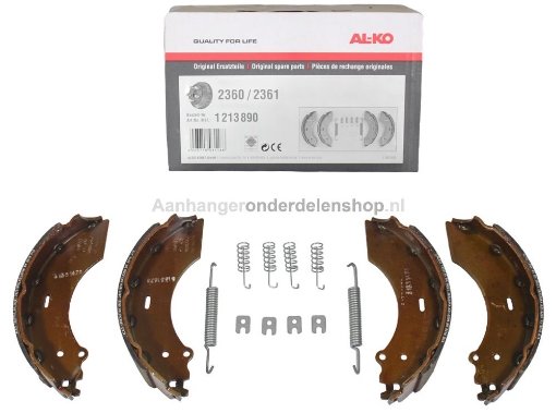 Afbeeldingen van Remschoenenset ALKO  2360/2361  230x60