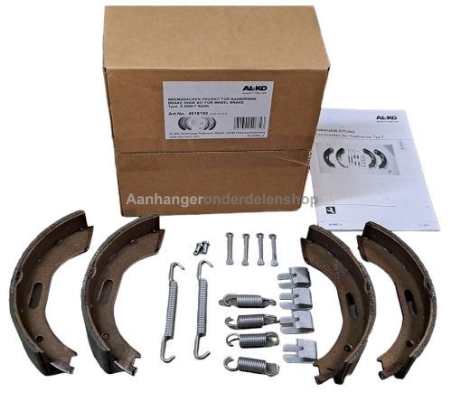 Afbeeldingen van Remschoenen  BPW Set 2005-7 RASK 200x50