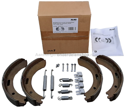 Afbeeldingen van Remschoenen  BPW Set 2504-7 RASK 250x40