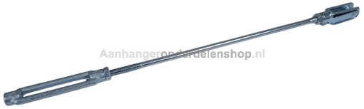 Afbeeldingen van Spanschroefset remstang M10