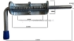 Afbeeldingen van Trekgrendel met veer 214MM