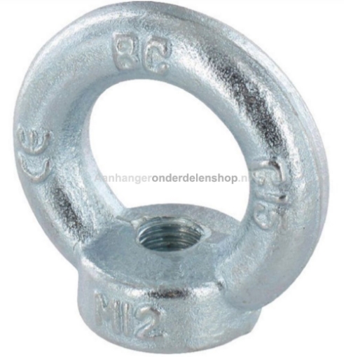 Afbeeldingen van Oogmoer M12 Verzinkt