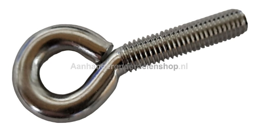 Afbeeldingen van Oogbout/Schroefoog Achterbordkabel M8x40