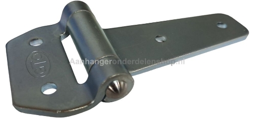 Afbeeldingen van Vlinder scharnier GTO Verzinkt