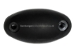 Afbeeldingen van Stootblok Ovaal Rubber 74x38x24MM