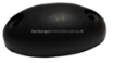Afbeeldingen van Stootblok Ovaal Rubber 74x38x24MM