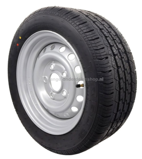 Afbeeldingen van Wiel + Band 195/50R13C