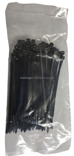 Afbeeldingen van Kabelbinders 3.6 x 140MM Zwart 100ST