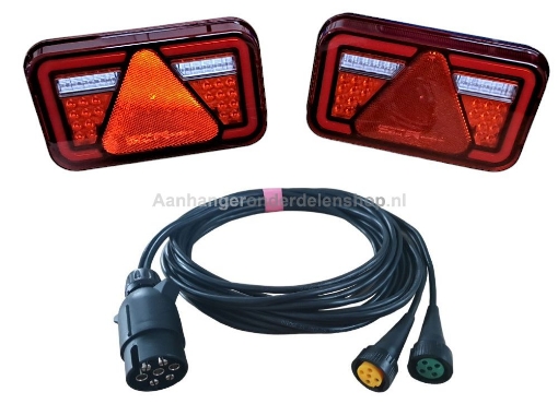 Afbeeldingen van Verlichtingset Aspöck MultiLED 4  4M