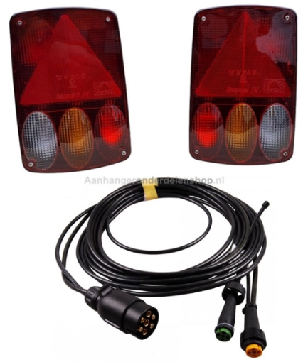 Afbeeldingen van Verlichtingset Earpoint 4   5M/DC 20CM