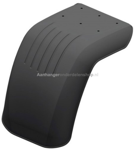 Afbeeldingen van Spadschild 328 x 280MM Kunststof