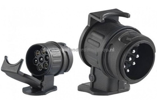 Afbeeldingen van Verloopstekker 13 naar 7 Polig