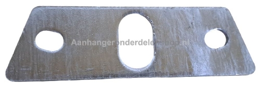 Afbeeldingen van Kopprofiel Dissel Knott Oplooprem 120MM