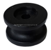 Afbeeldingen van Rondknop, Koordhouder, 2 x 25MM Zwart