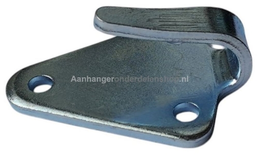 Afbeeldingen van Touwhaak, Elastiekhaak Opbouw Verzinkt