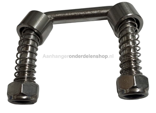 Afbeeldingen van Bindhaak, Vloeroog, FBS 2 x M12  RVS
