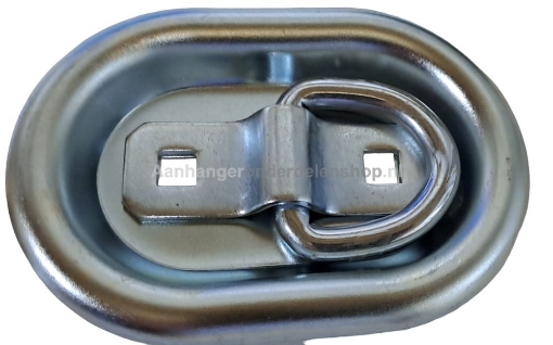 Afbeeldingen van Vloeroog 2-delig met Schaal  Verzinkt