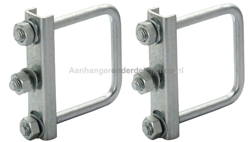 Afbeeldingen van KlembeugelSet Winterhoff 60x60MM