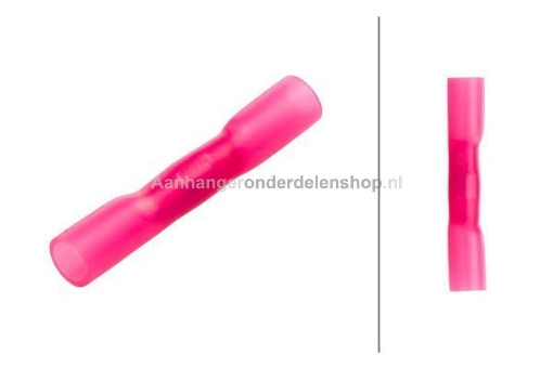 Afbeeldingen van Doorverbinder Waterdicht 0,5-1,5mm² Rood