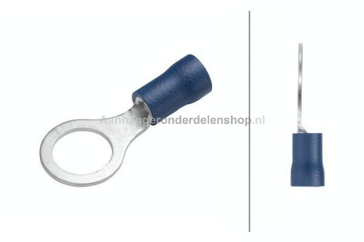 Afbeeldingen van Oogkabelschoen M8 Blauw 10 stuks