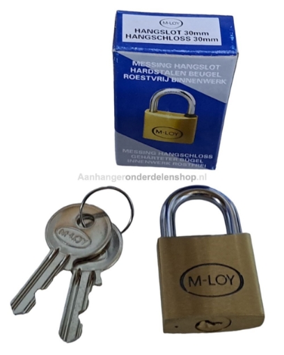 Afbeeldingen van Hangslot M-LOY AN30