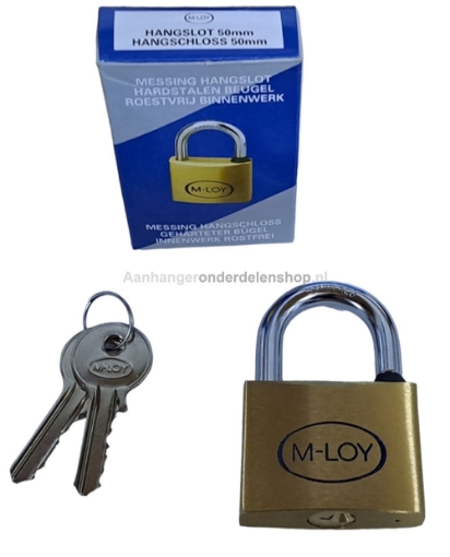 Afbeeldingen van Hangslot M-LOY AN50