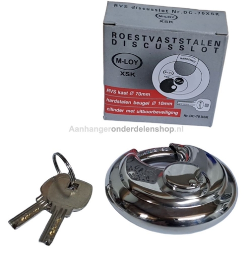 Afbeeldingen van Discusslot M-LOY DC70XS