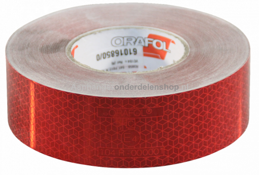 Afbeeldingen van Markeringssticker Rood 50MM