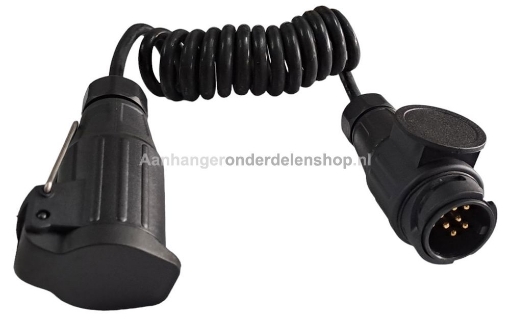 Afbeeldingen van Spiraal Verlengkabel 13 Polig 1.5M