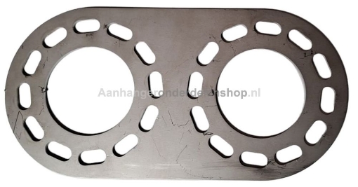 Afbeeldingen van Contrastekkerhouder RVS  Koppelstuk