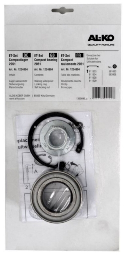 Afbeeldingen van Compactlager ALKO 39x72x37MM Waterdicht