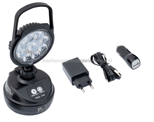 Afbeeldingen van Werklamp Magneetvoet & Oplaadbaar USB