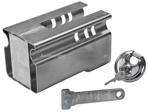 Afbeeldingen van Safety Box, Koppelingsslot + Discusslot