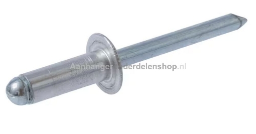 Afbeeldingen van Klinknagel 6.4 x 18MM  per 10 Stuks