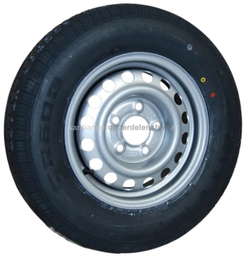 Afbeeldingen van Wiel + Band 165/R13C