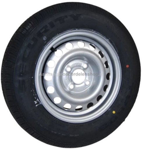 Afbeeldingen van Wiel + Band 165/R13C