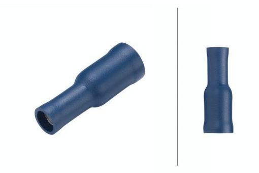 Afbeeldingen van Kogelstekker kabelschoen Ø 5mm²  Blauw