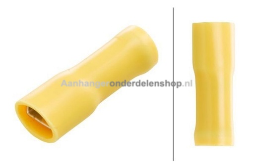 Afbeeldingen van Vlakstekker 6,3-0,8mm² Geel 10 stuks