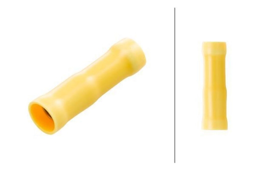 Afbeeldingen van Kogelstekker kabelschoen Ø 5mm²  Geel