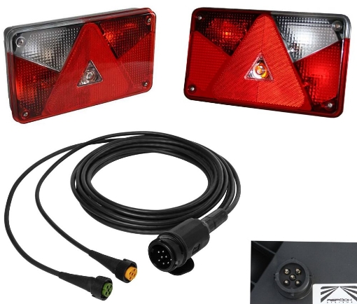 Afbeeldingen van Verlichtingset Aspöck Multipoint 5   5M