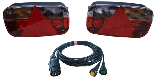 Afbeeldingen van Verlichtingset Aspöck Multipoint 3   4M