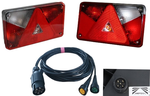 Afbeeldingen van Verlichtingset Aspöck Multipoint 5    5M