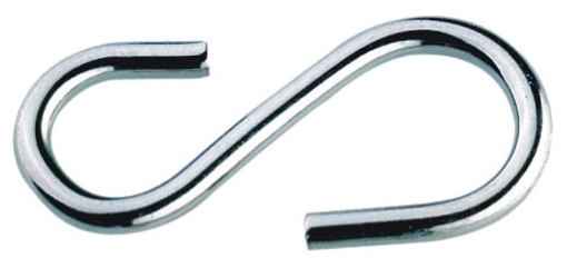 Afbeeldingen van S-Haak Ø3.8 x 40MM Verzinkt