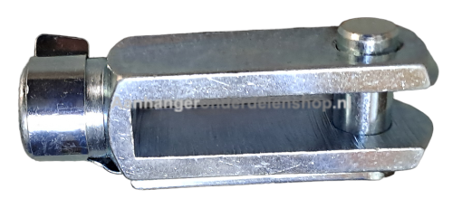 Afbeeldingen van Gaffel met Borgclip M10