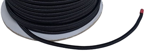 Afbeeldingen van Elastisch koord Ø8MM (Zwart) Per Meter