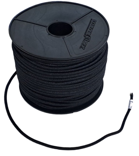 Afbeeldingen van Elastisch koord Ø6MM (Zwart) 100 Meter