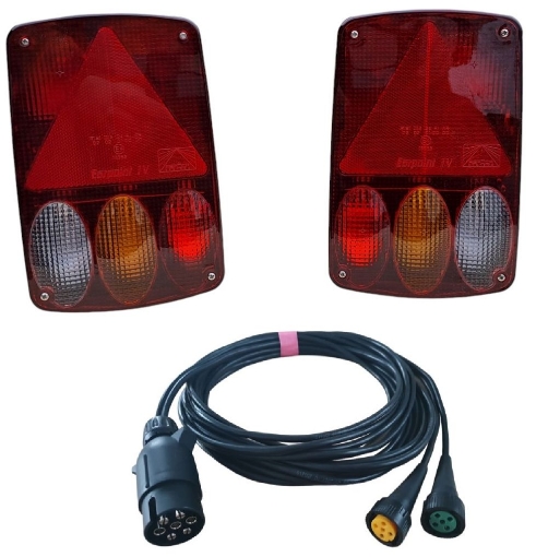 Afbeeldingen van Verlichtingset Aspöck Earpoint 4     5M