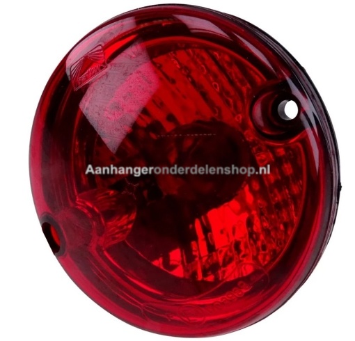 Afbeeldingen van Achterlicht Roundpoint Rood 21-7502-007