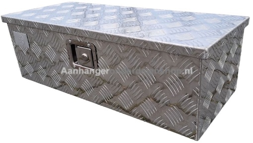 Afbeeldingen van Disselkist 850x400x230MM Aluminium DTR