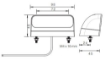 Afbeeldingen van Kentekenlamp LED Aspöck Regpoint 2